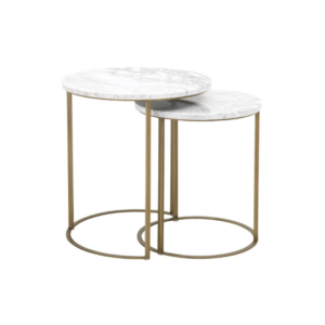 Carrera Round Nesting Tables by Essentials for Living 1