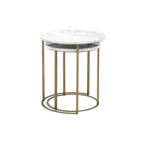 Carrera Round Nesting Tables by Essentials for Living 2