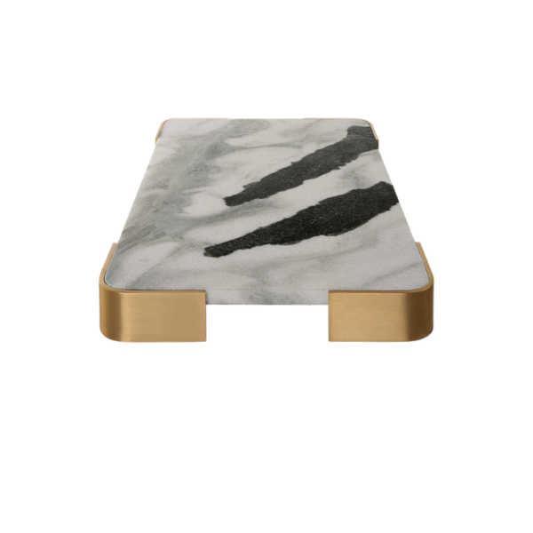 ELEVATED TRAY:PLATEAU - PANDA MARBLE MEDIUM BY UTTERMOST 2