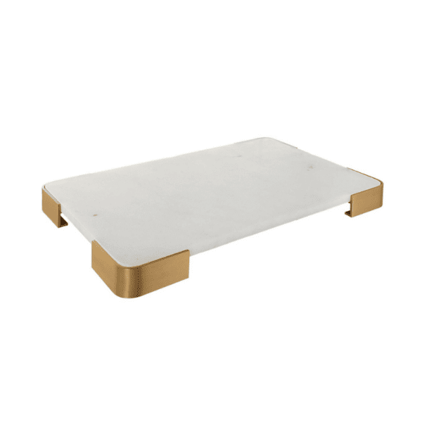ELEVATED TRAY:PLATEAU - WHITE MARBLE BY UTTERMOST 2