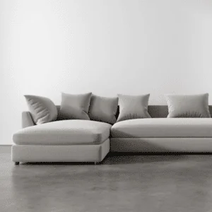 The Carlisle Sofa Performance Linen Grey 1