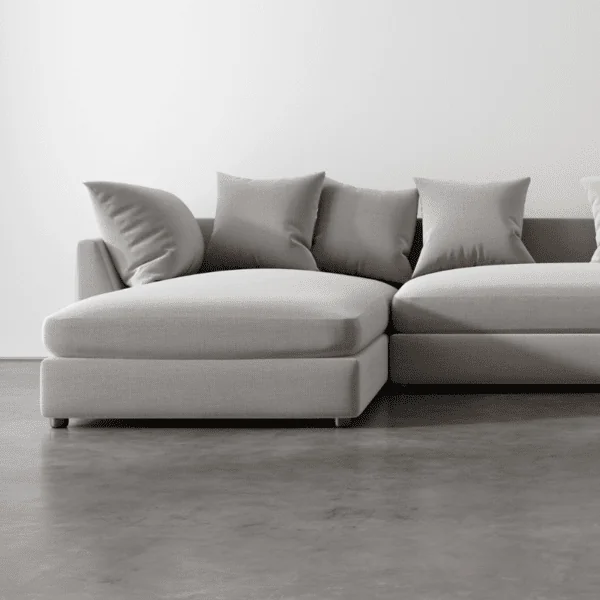 The Carlisle Sofa Performance Linen Grey 3