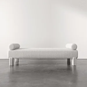 The Greenwich Daybed Boucle White 1
